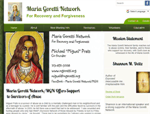 Tablet Screenshot of mgoretti.org